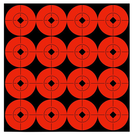 Birchwood Casey 33904 1.5-Inch Orange Self-Adhesive Target Spots Bullseye Paper 160-Pack