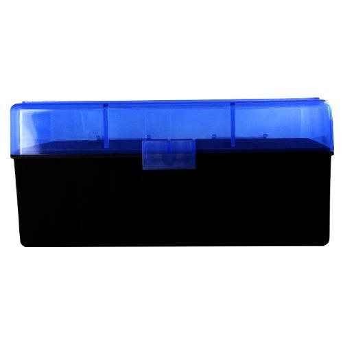 Berry's #415 50rd Ammo Box Blue and Black Polypropylene