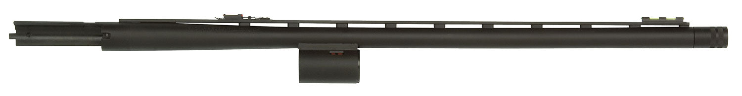 Mossberg 93025 Replacement 12 Gauge 24" Turkey Barrel, Vent Rib & Fiber Optic Sight, Matte Blued, Mossberg 930 Compatible, XX-Full Choke Tube Included