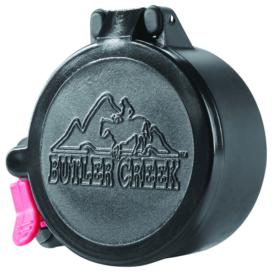 Butler Creek Flip-Open Eyepiece Scope Cover Size 17 1.67"/42.50mm Black Polymer