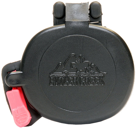 Butler Creek Flip-Open Eyepiece Scope Cover Size 15 Black Polymer 1.66"x1.45"