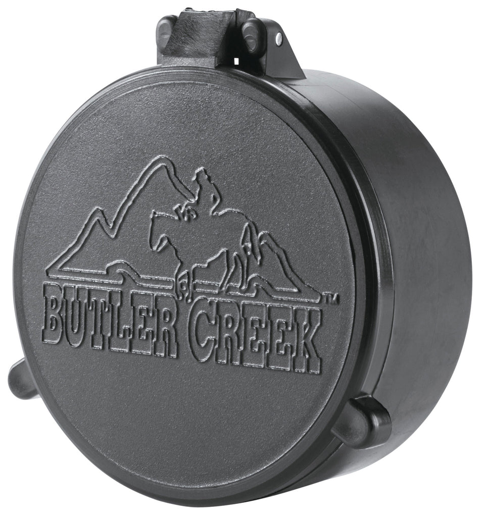 Butler Creek Flip-Open Objective Lens Cover 50.70mm Obj. Size 31 Black Polymer