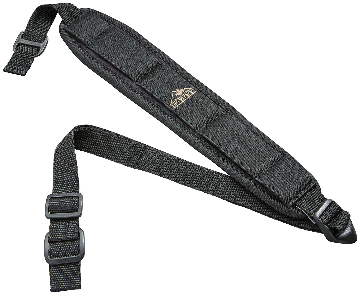 Butler Creek 80013 Black Neoprene Comfort Stretch Rifle Sling Adjustable