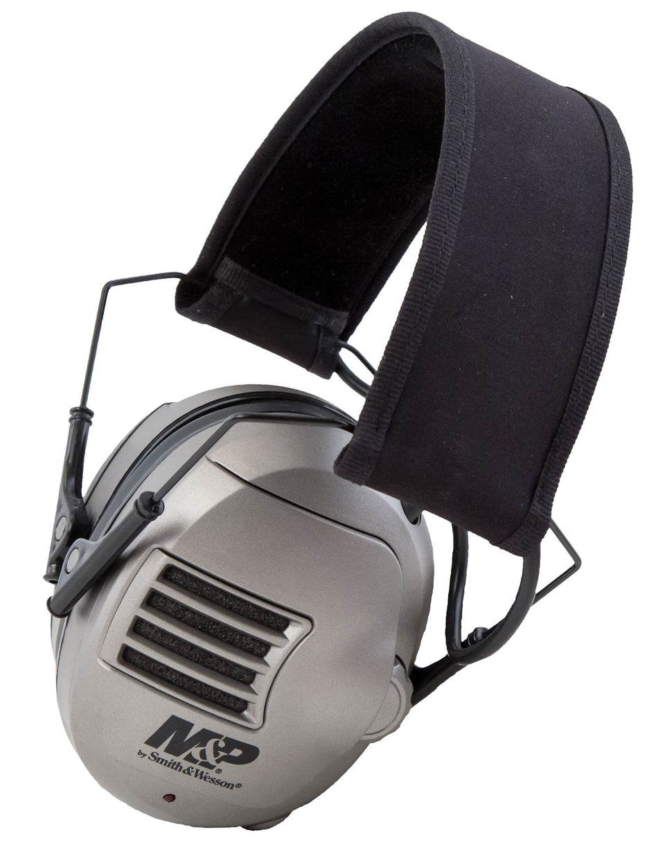 M&P Alpha Electronic Muff 110041 23 dB Folding Compact Gray/Black Adult