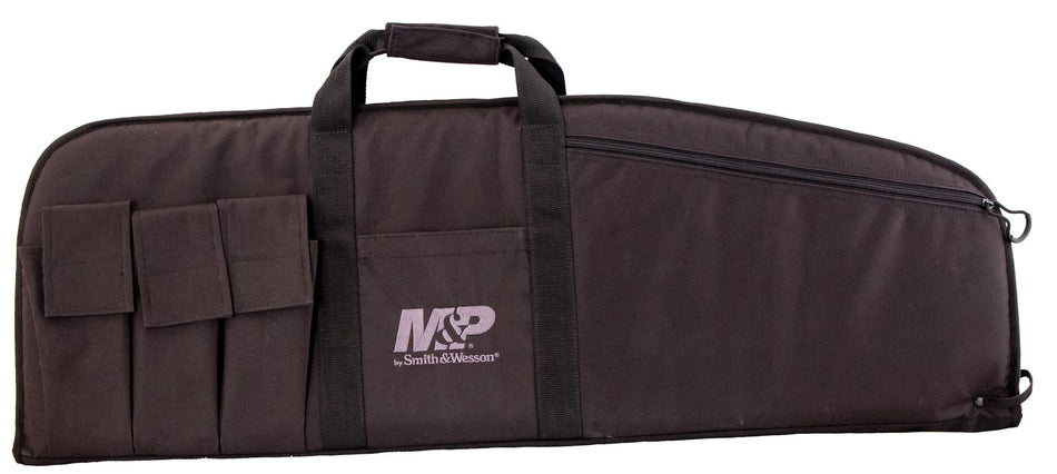 M&P Accessories 110014 Duty Series Small Black Nylon Gun Case with Foam Interior