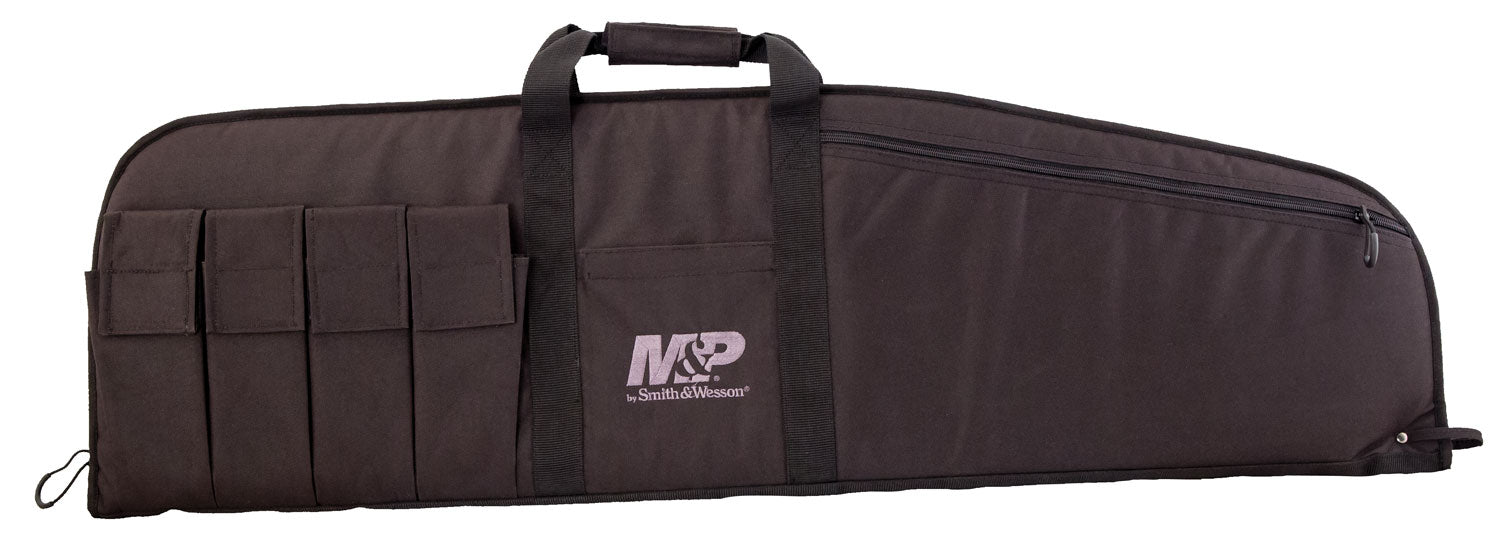 M&P Accessories 110015 Duty Series Medium Black Nylon Gun Case with Foam Interior