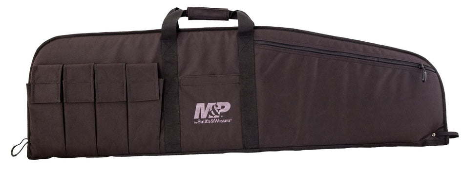 M&P Accessories 110015 Duty Series Medium Black Nylon Gun Case with Foam Interior