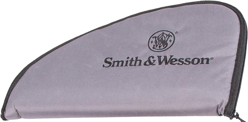 M&P Accessories 110020 Defender Handgun Case Large Black/Gray Nylon Ballistic Fabric