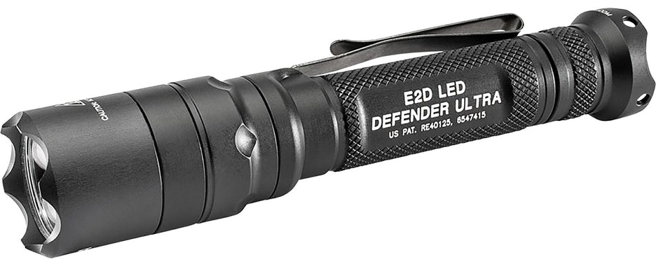 SureFire E2DLUA E2D Defender Ultra Black 1,000 Lumens White LED TIR Lens Flashlight