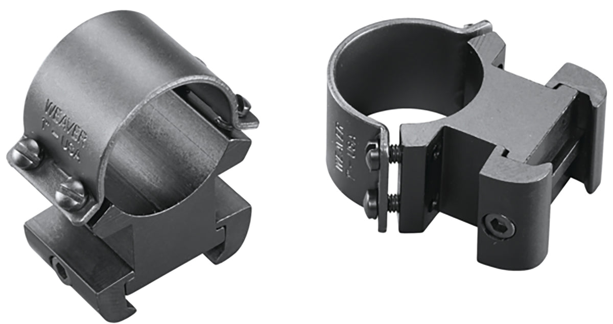 Weaver Mounts 49145 Sure Grip 1-Inch Extra High Matte Black Windage Adjustable Scope Rings