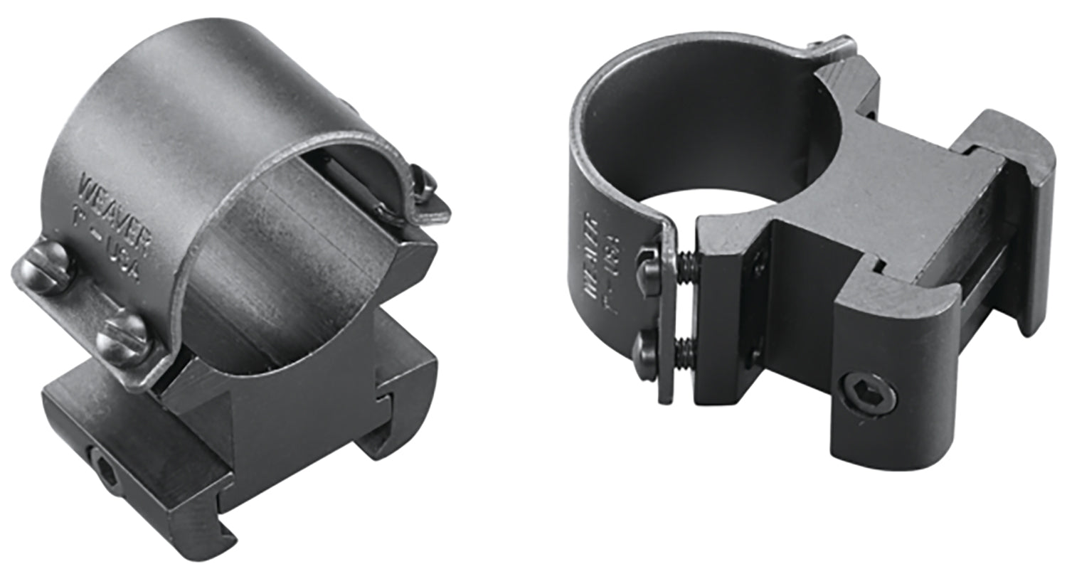 Weaver Mounts 49145 Sure Grip 1-Inch Extra High Matte Black Windage Adjustable Scope Rings