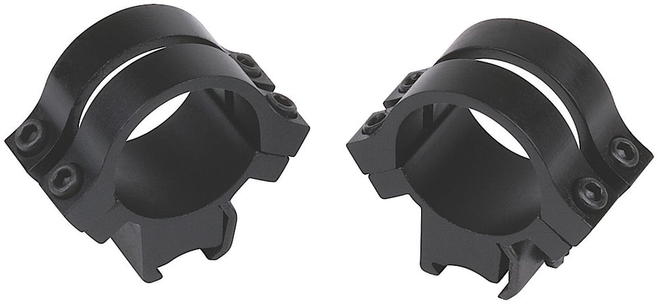 Weaver Mounts 49053 Quad Lock Tip-Off QD Rings Black 1-Inch Aluminum Quick Detach