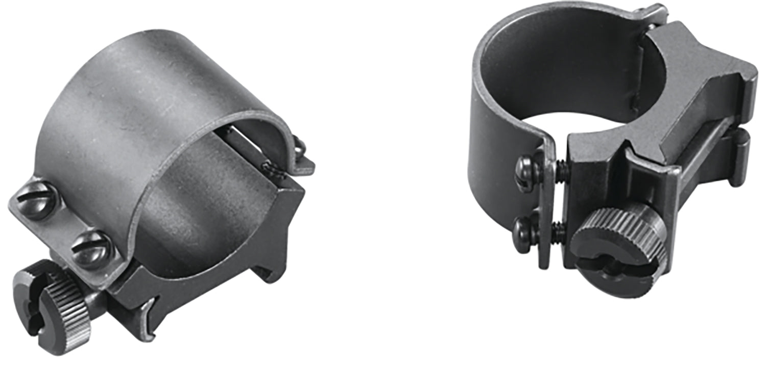 Weaver 49163 Sure Grip Quick Detach Rings Matte Black 1" Medium