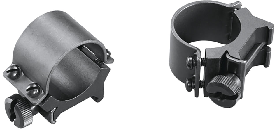 Weaver 49163 Sure Grip Quick Detach Rings Matte Black 1" Medium