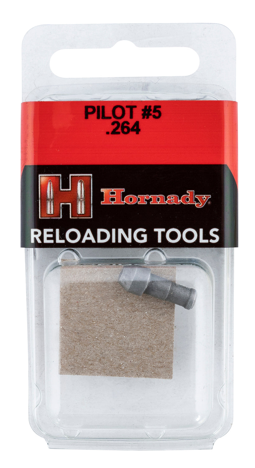 Hornady Cam Lock .264 Silver Trimmer Pilot for 6.5 Creedmoor Steel