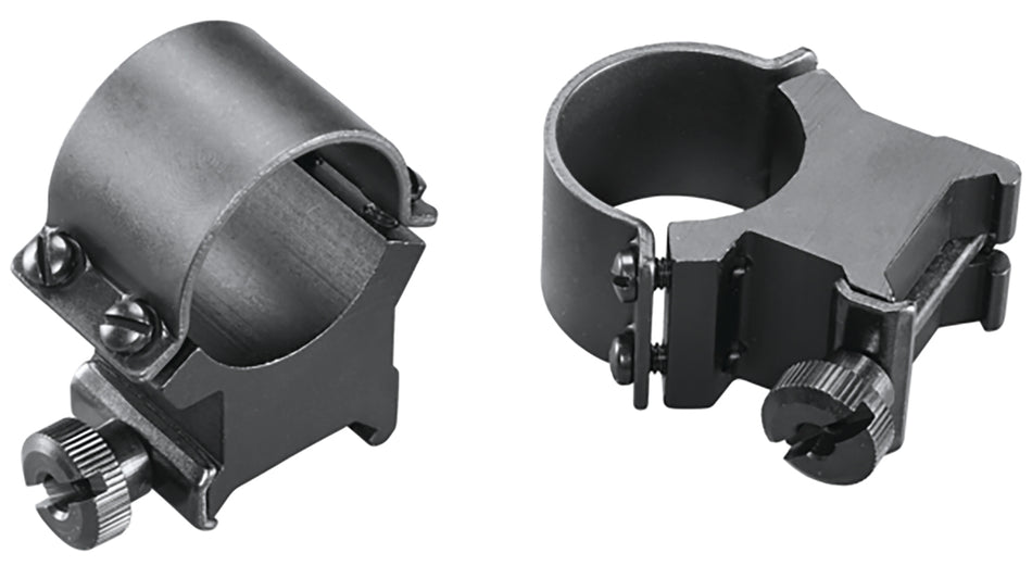 Weaver 49165 Sure Grip Quick Detach Rings Matte Black 1" Extra High