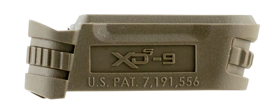Springfield Armory XDS5901MFDE XD-S 9mm #1 Backstrap Sleeve FDE Polymer 3.3" Barrel