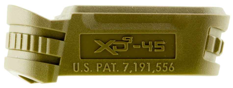 Springfield Armory XDS5002MFDE XD-S 45 ACP #2 Backstrap Sleeve FDE Polymer 3.3" Barrel
