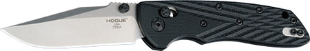 Hogue Deka Able Lock 3.25" Clip Point Blade G-10 Handle Black