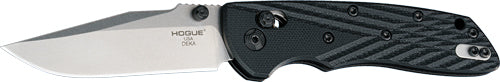 Hogue Deka Able Lock 3.25" Clip Point Blade G-10 Handle Black