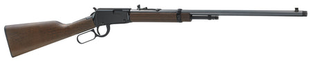 Henry H001TSPR Frontier Lever Action Rifle, .22 Short, Up to 16-Round Capacity, 24" Octagon Threaded Barrel, Blued Finish, Walnut Stock (Right Hand)