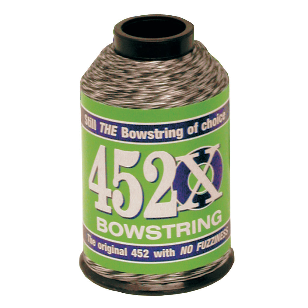BCY 452X White and Black Bow String Material 1/4 lb