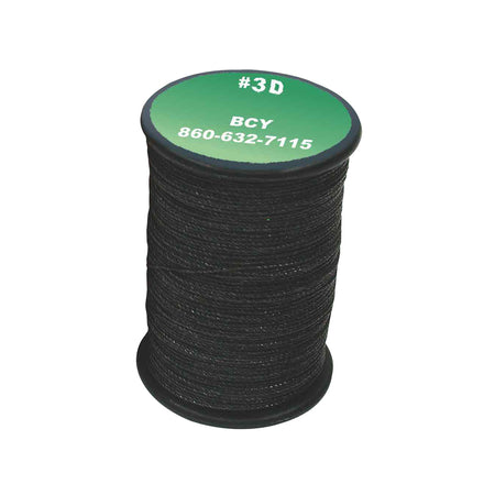 BCY 3D End Serving Material Black 120 Yards
