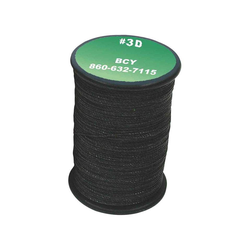 BCY 3D End Serving Material Black 120 Yards