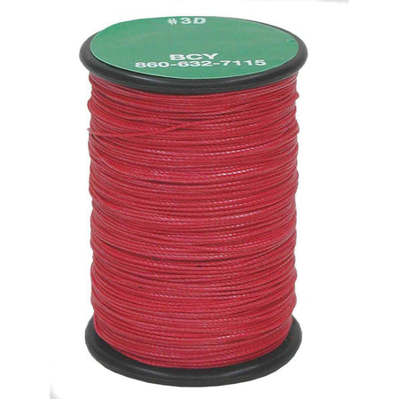 BCY 3D End Serving Material Red 120 Yards