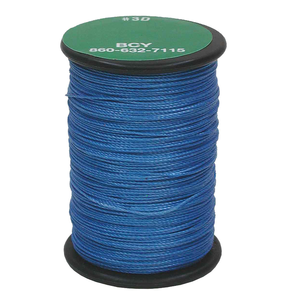 BCY 3D End Serving Material Blue 120 Yards