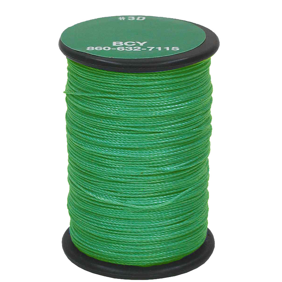 BCY 3D End Serving Material Green 120 Yards