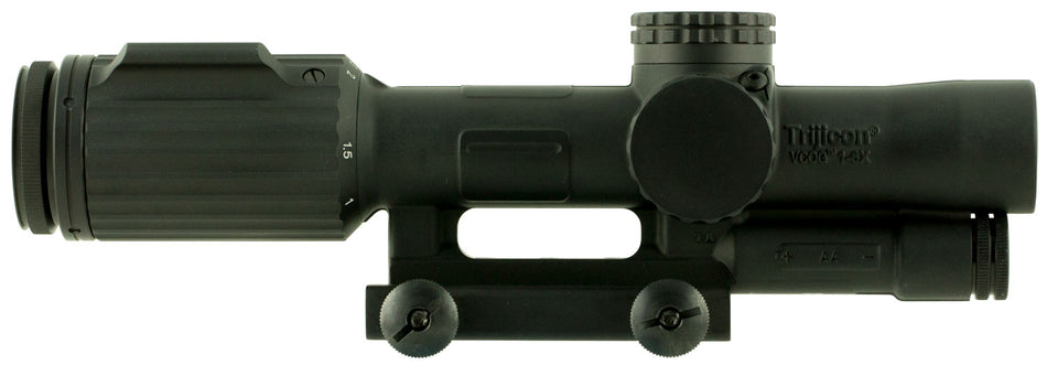 Trijicon VCOG 1600036 1-6x24 30mm Tube Matte Black LED Green Segmented Circle Crosshair Scope