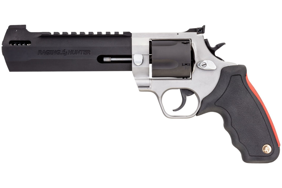 Taurus Raging Hunter .454 Casull 5rd 6.75" Revolver - Two-Tone Finish, Rubber Cushion Grip