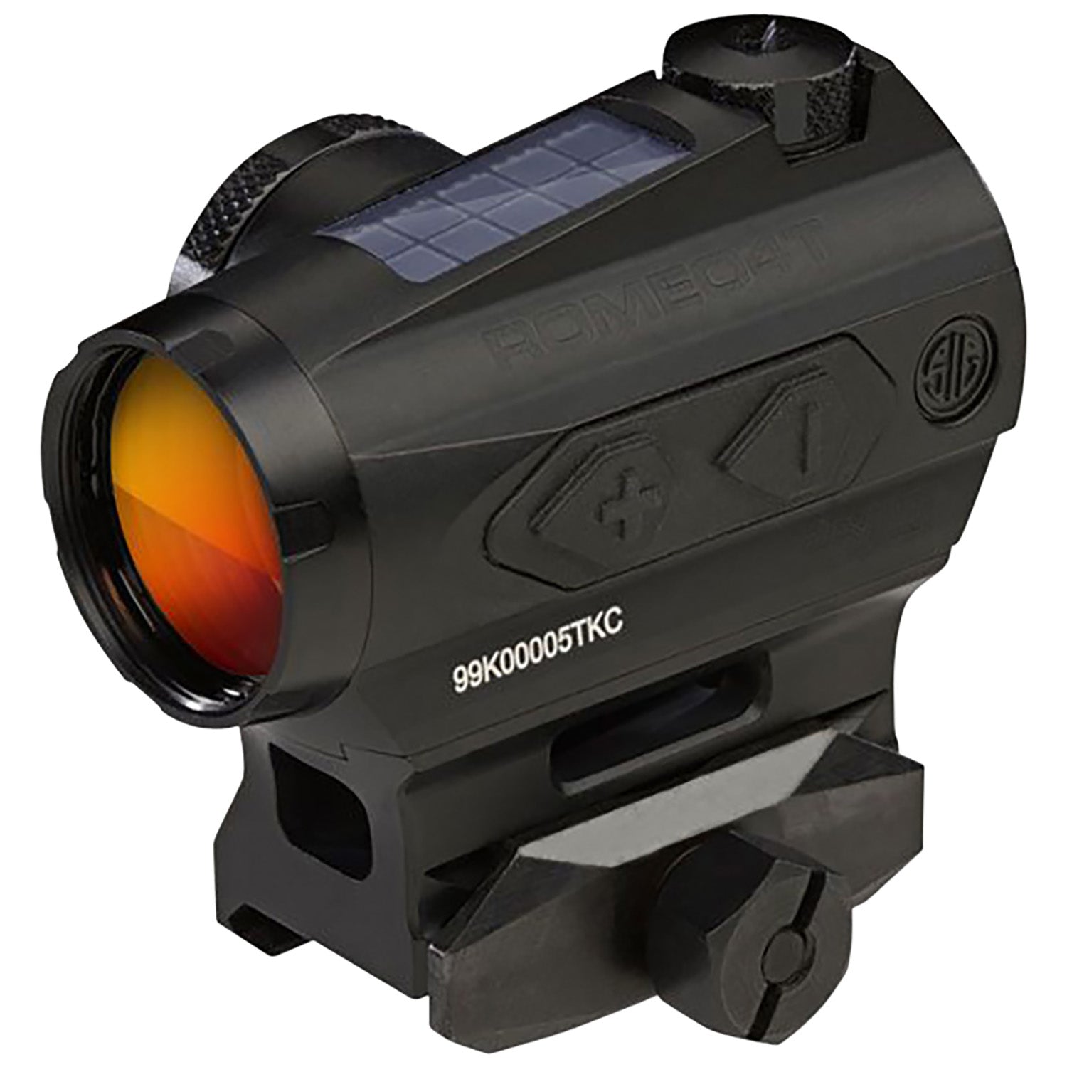 Sig Sauer Romeo4T Solar Compact SOR43031 Black Anodized 1x20mm 2 MOA Red Dot/65 MOA Circle Sight