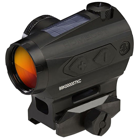 Sig Sauer Romeo4T Solar Compact SOR43031 Black Anodized 1x20mm 2 MOA Red Dot/65 MOA Circle Sight