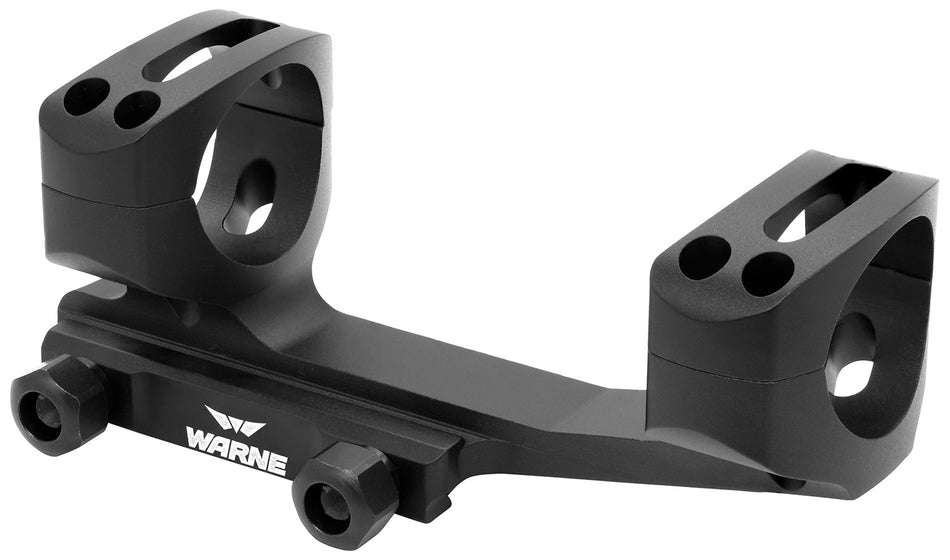 Warne XSKEL30TW 30mm X-SKEL Skeletonized One-Piece Scope Mount Black Anodized AR-15