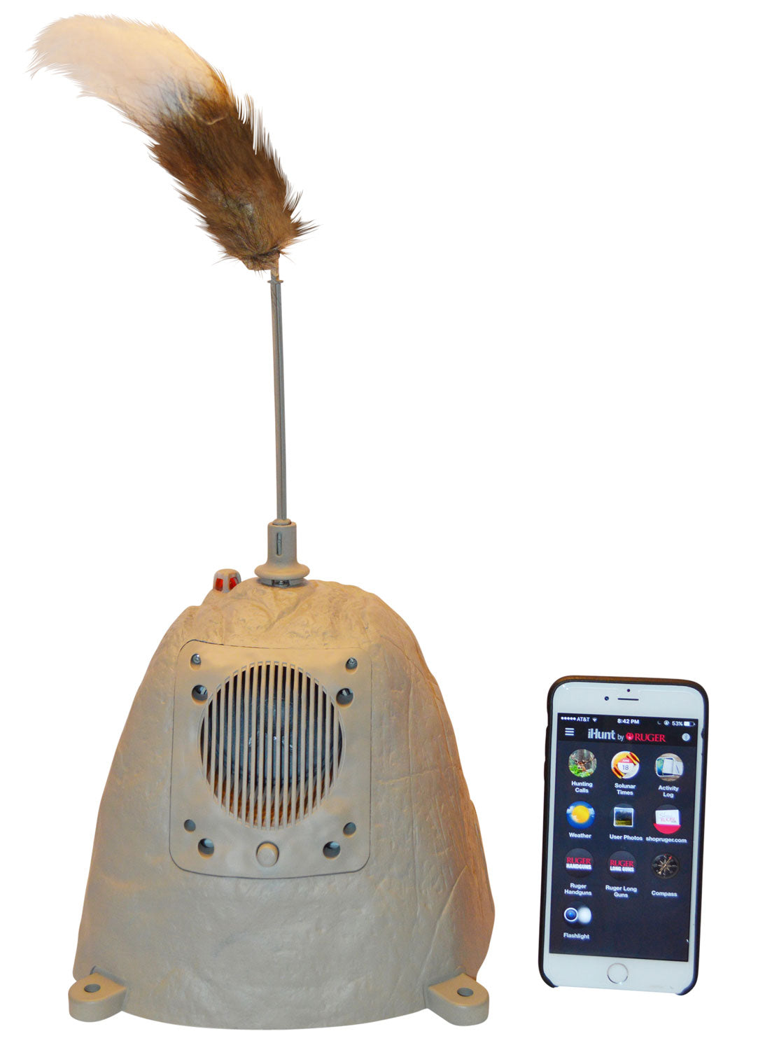 iHunt Wireless Predator Call and Decoy System 750 Calls Camo EDIHWAG