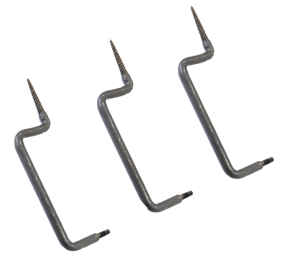 Stealth Cam Tree Screw Mount 3 Pack 1/4-20 Thread Black STCTS3PK
