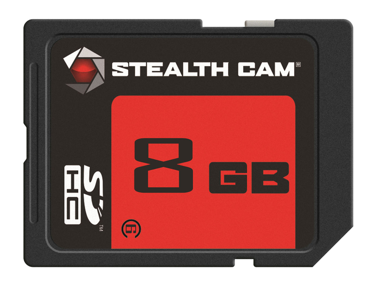 Stealth Cam 8GB SD Card for Photos and Videos