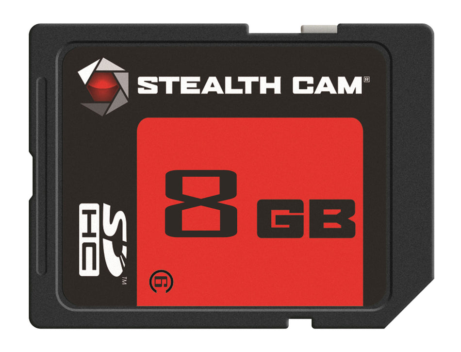Stealth Cam 8GB SD Card for Photos and Videos