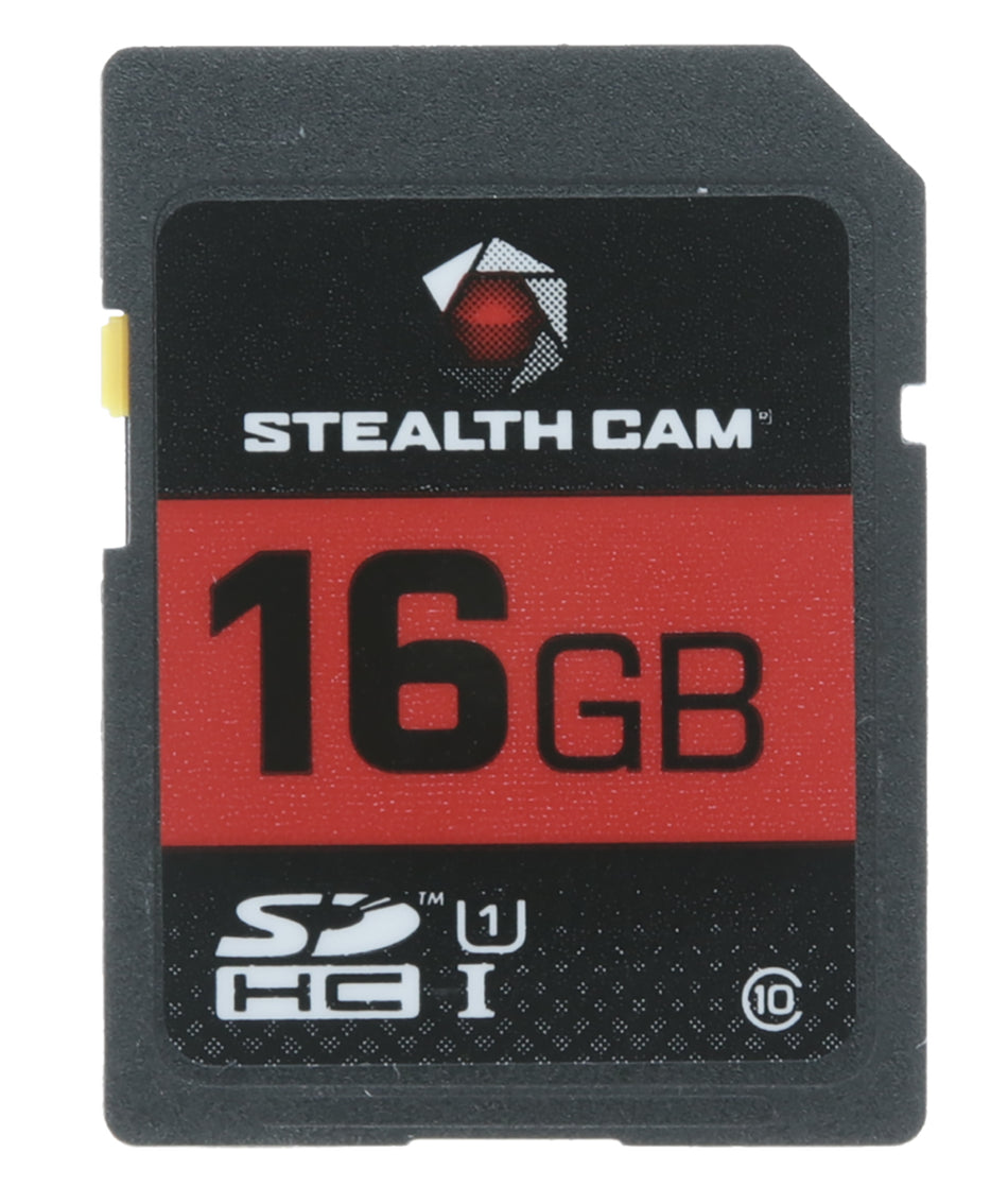 Stealth Cam 16GB SD Card for Photos and Video Storage
