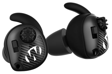 Walker's Silencer Electronic In-Ear Hearing Protection Ear Buds 25 dB Matte Black