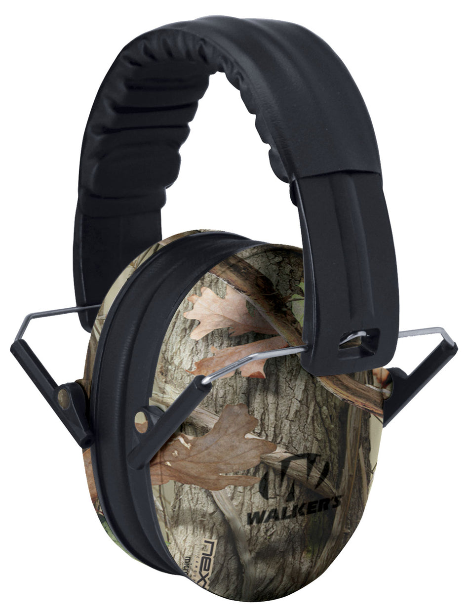 Walker's GWPFKDMCAMO Youth Passive Hearing Muff 23 dB Next G-1 Camo Kids Ages 6mo-8yr