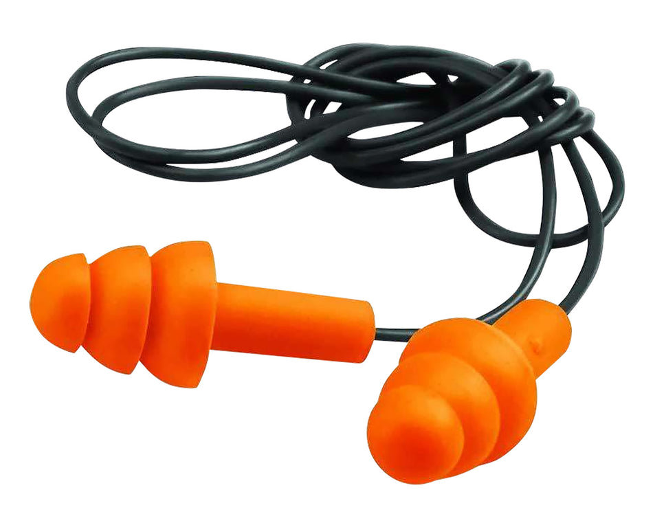 Walker's GWPEPCORD2PK Corded Foam Ear Plugs 25 dB with 23-Inch PVC Cord 2 Per Pack