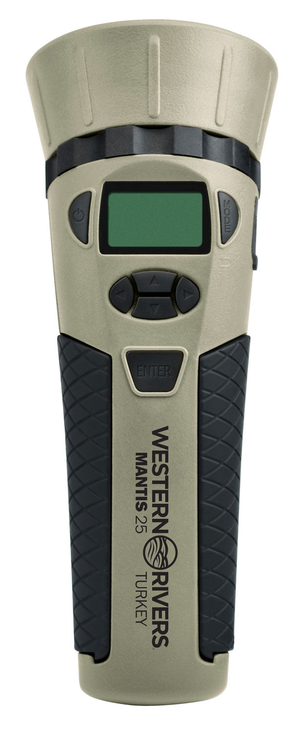 Western Rivers Mantis 25 Electronic Turkey Call, Paul Butski Edition, 25 Pre-Loaded Sounds
