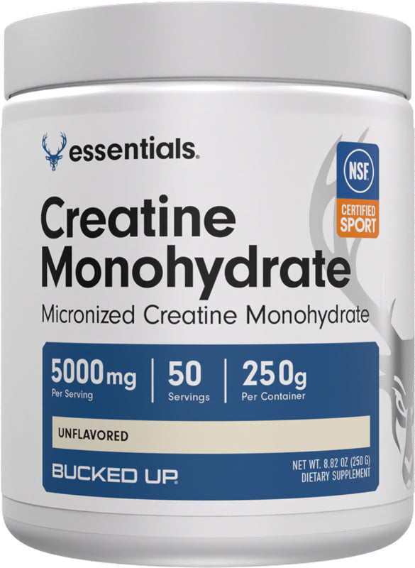 BUCKED UP CREATINE MONOHYDRATE UNFLAVORED 50 SERVINGS