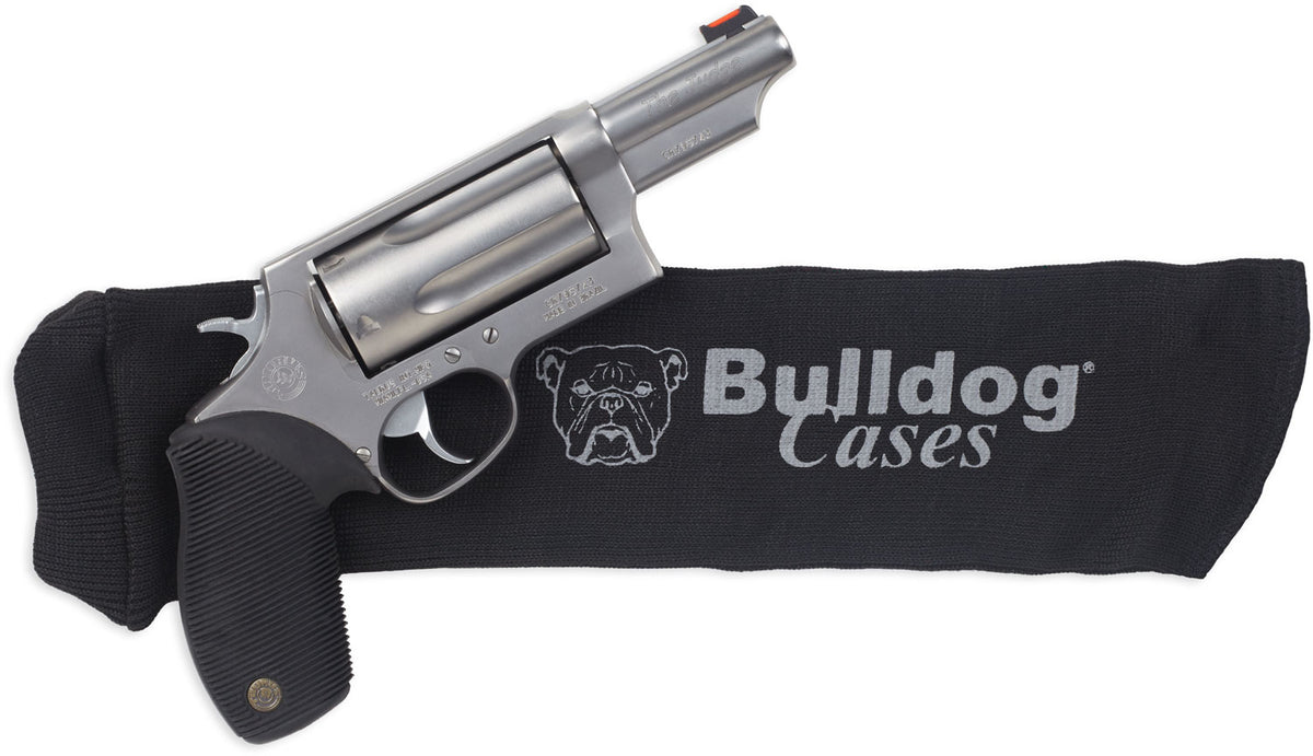 Bulldog BD150 Handgun Gun Sock 14" Black Moisture-Resistant with Silicone Treatment