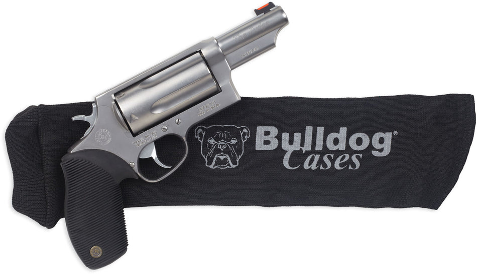 Bulldog BD150 Handgun Gun Sock 14" Black Moisture-Resistant with Silicone Treatment