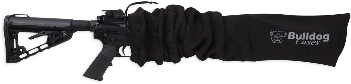 Bulldog BD158 Tactical Rifle Gun Sock 45" Black Moisture-Resistant with Silicone Treatment