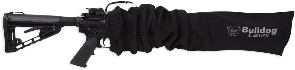 Bulldog BD158 Tactical Rifle Gun Sock 45" Black Moisture-Resistant with Silicone Treatment